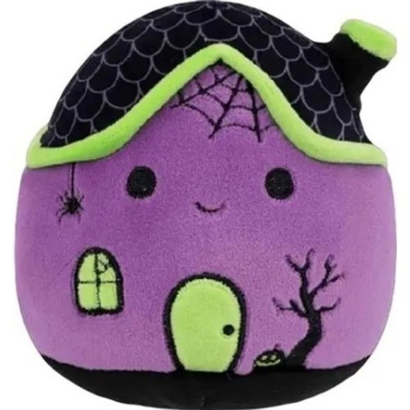 Squishmallows Other - Squishmallows Yvonne Haunted House Halloween Plush 8 IN Stuffed Animal‎ RARE